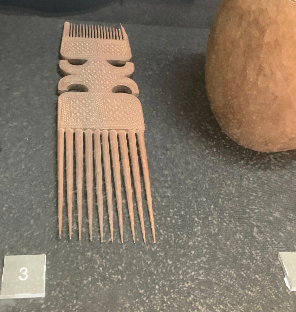 13th century afro pick